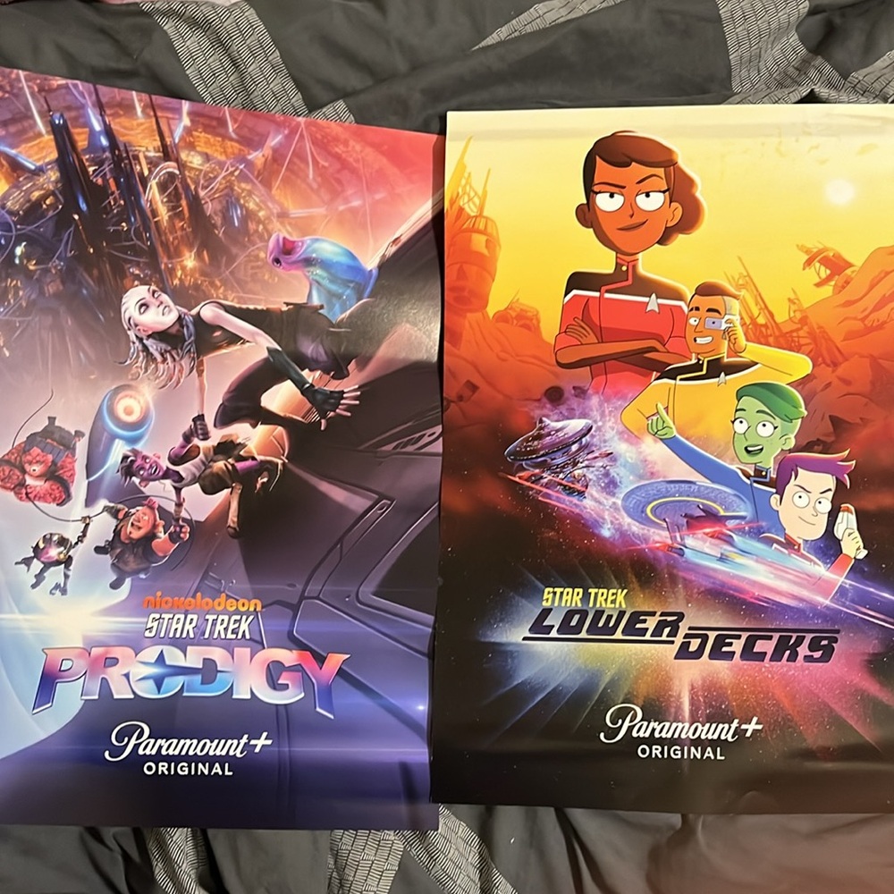 Star Trek BOTH Prodigy and Lower Decks (Movie Posters Theatrical 11 x 17)
